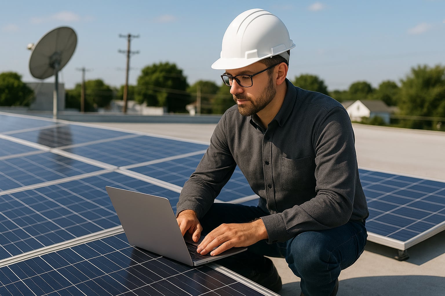 Osobne skontrolujeme stav strechy alebo pozemku, orientáciu, tienenie a ďalšie faktory, ktoré ovplyvňujú efektivitu fotovoltiky